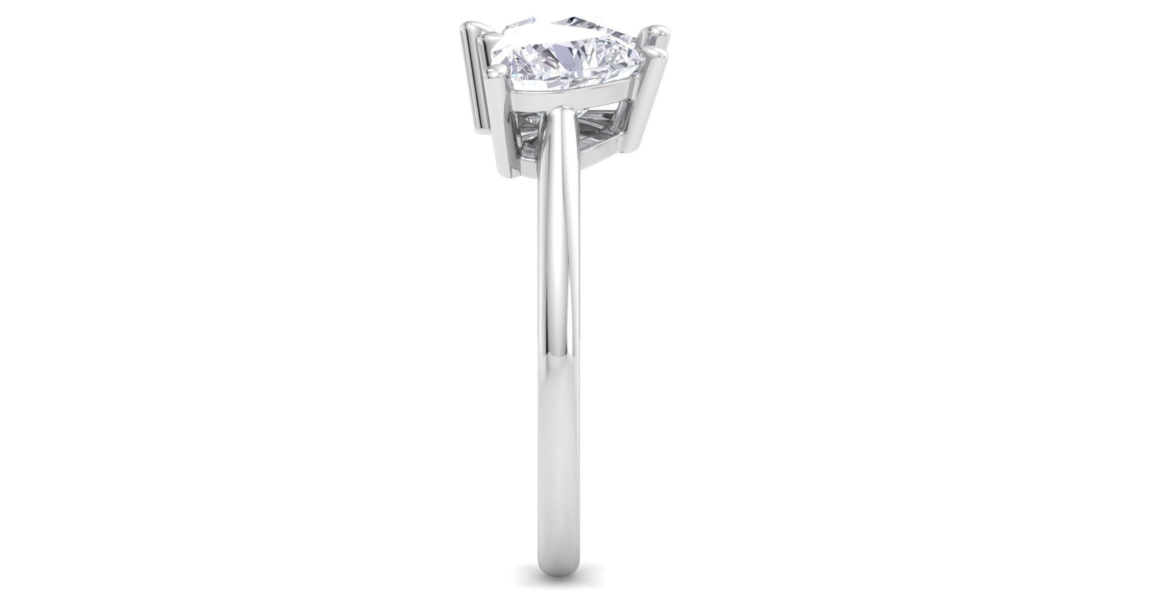 Lab Created 2 ct. t.w. Lab Grown Diamond Toi Et Moi Ring, Heart-Pear, In 14K Gold