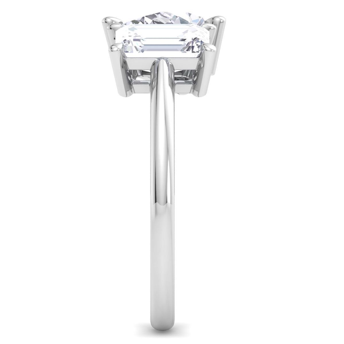 Lab Created 2 ct. t.w. Lab Grown Diamond Toi Et Moi Ring, Emerald-Pear, In 14K Gold