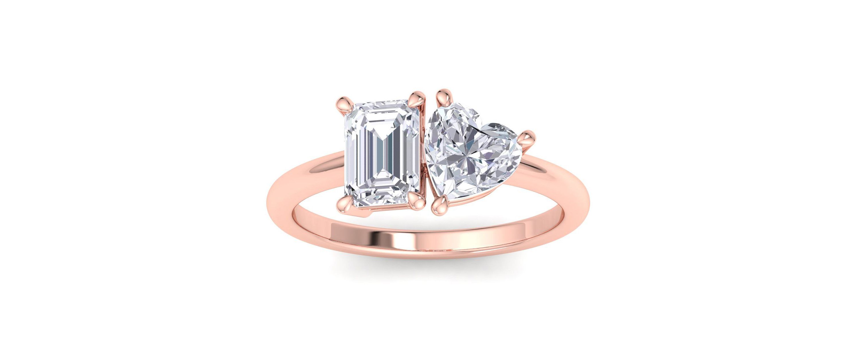 LGDIA EMD RG 14KR 8 DS:8:rose gold