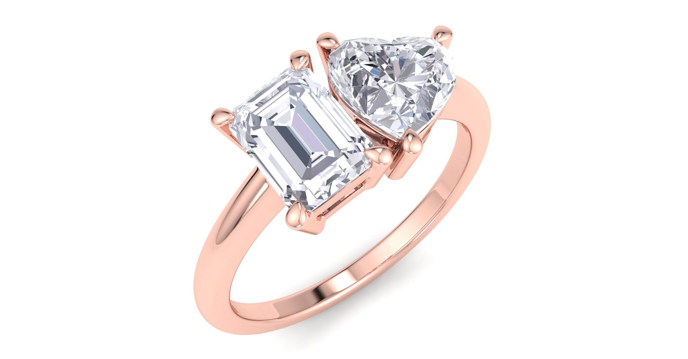 LGDIA EMD RG 14KR 8 DS:8:rose gold