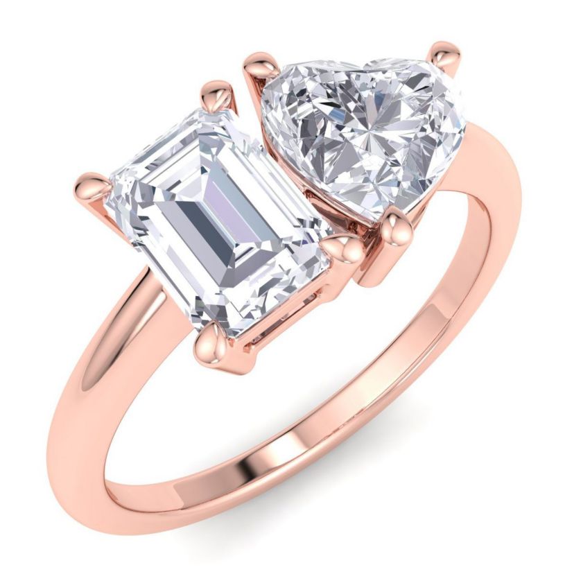 LGDIA EMD RG 14KR 8 DS:8:rose gold