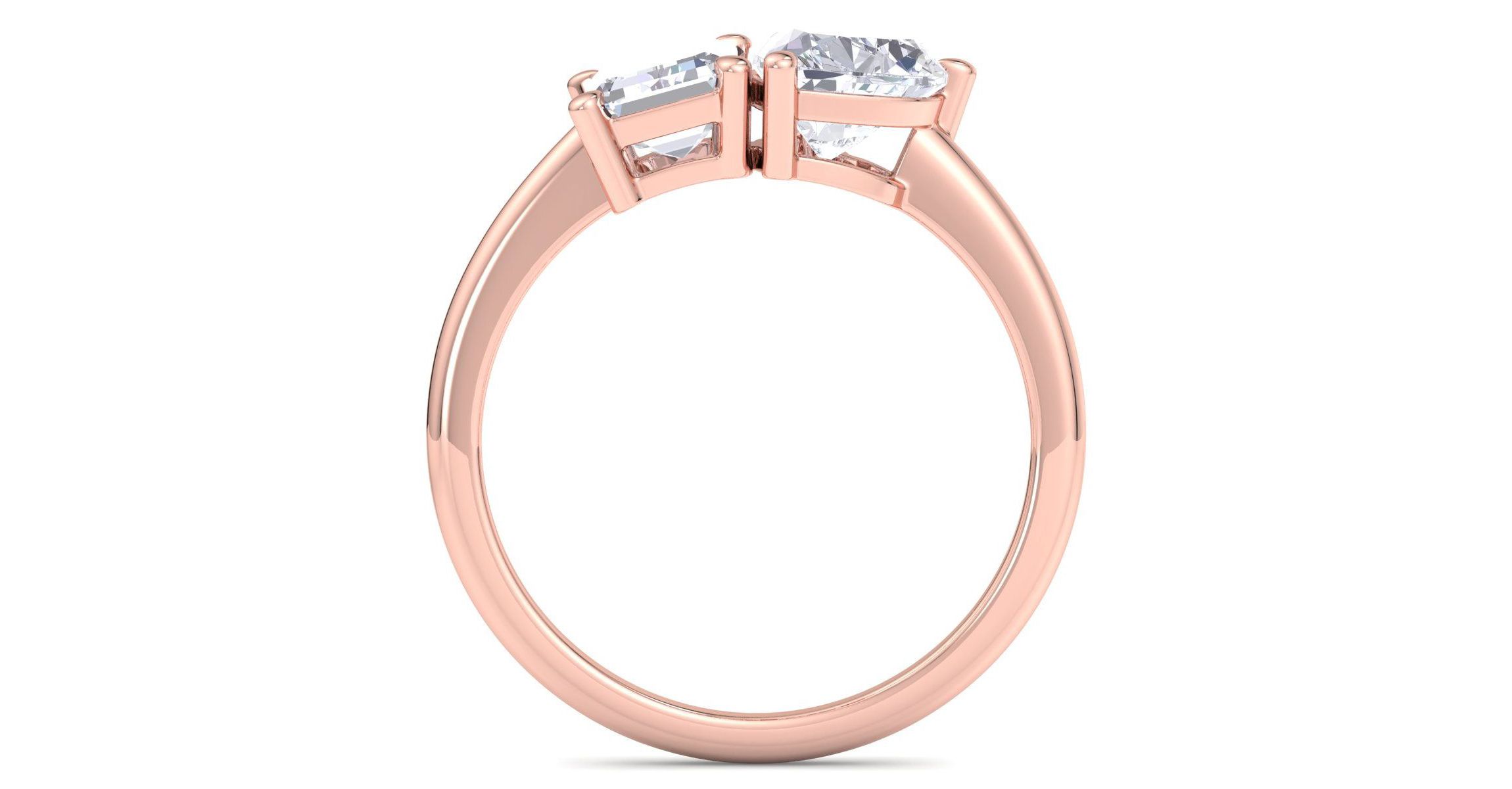 LGDIA EMD RG 14KR 8 DS:8:rose gold