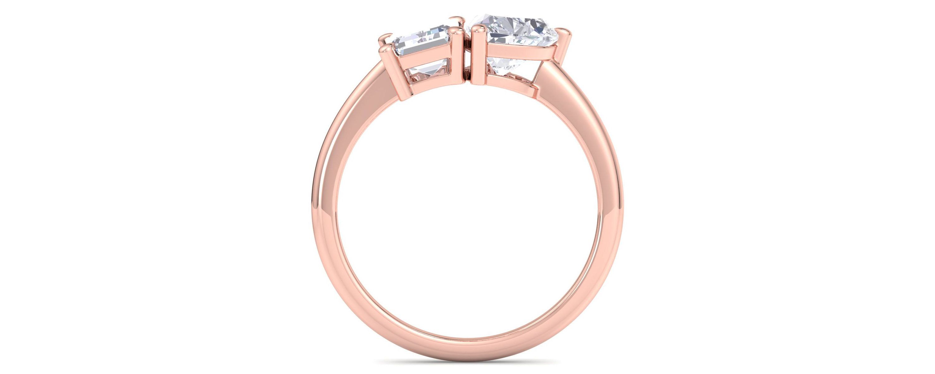 LGDIA EMD RG 14KR 8 DS:8:rose gold
