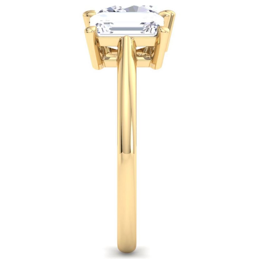 Lab Created 2 ct. t.w. Lab Grown Diamond Toi Et Moi Ring, Emerald-Oval, In 14K Gold
