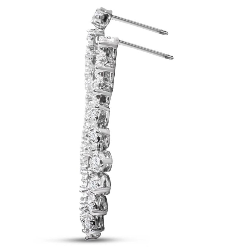 Lab Created 1 3/4 ct. t.w. Lab Grown Diamond Drop Earrings In 14 Karat Gold