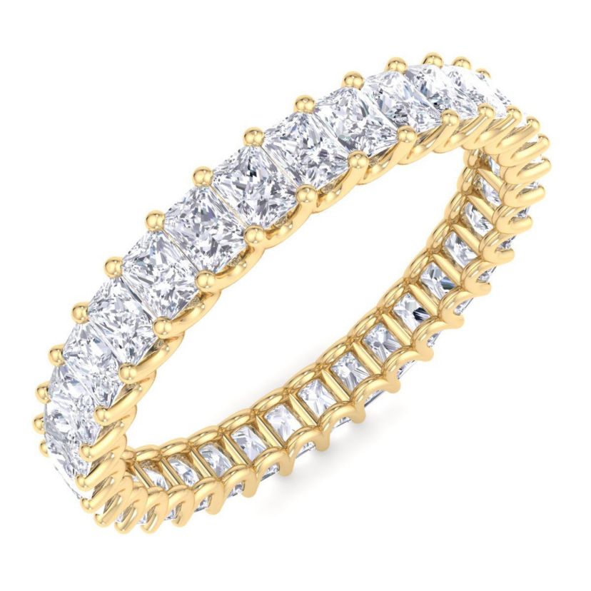Lab Created 2.60 ct. t.w. Princess Cut Lab Grown Diamond Eternity Ring In 14 Karat Gold
