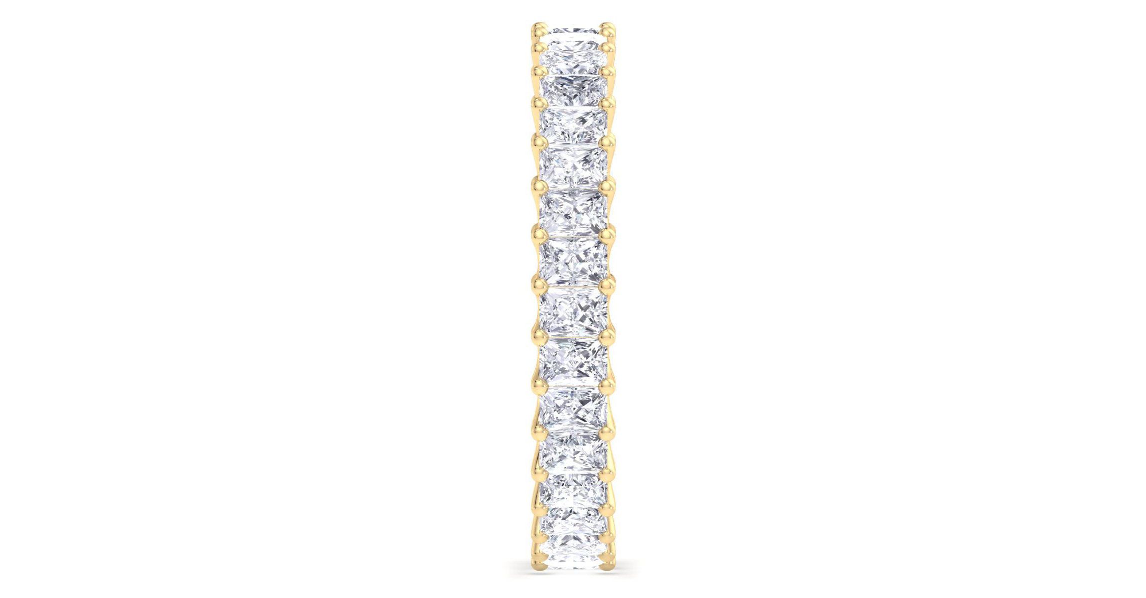Lab Created 2.60 ct. t.w. Princess Cut Lab Grown Diamond Eternity Ring In 14 Karat Gold
