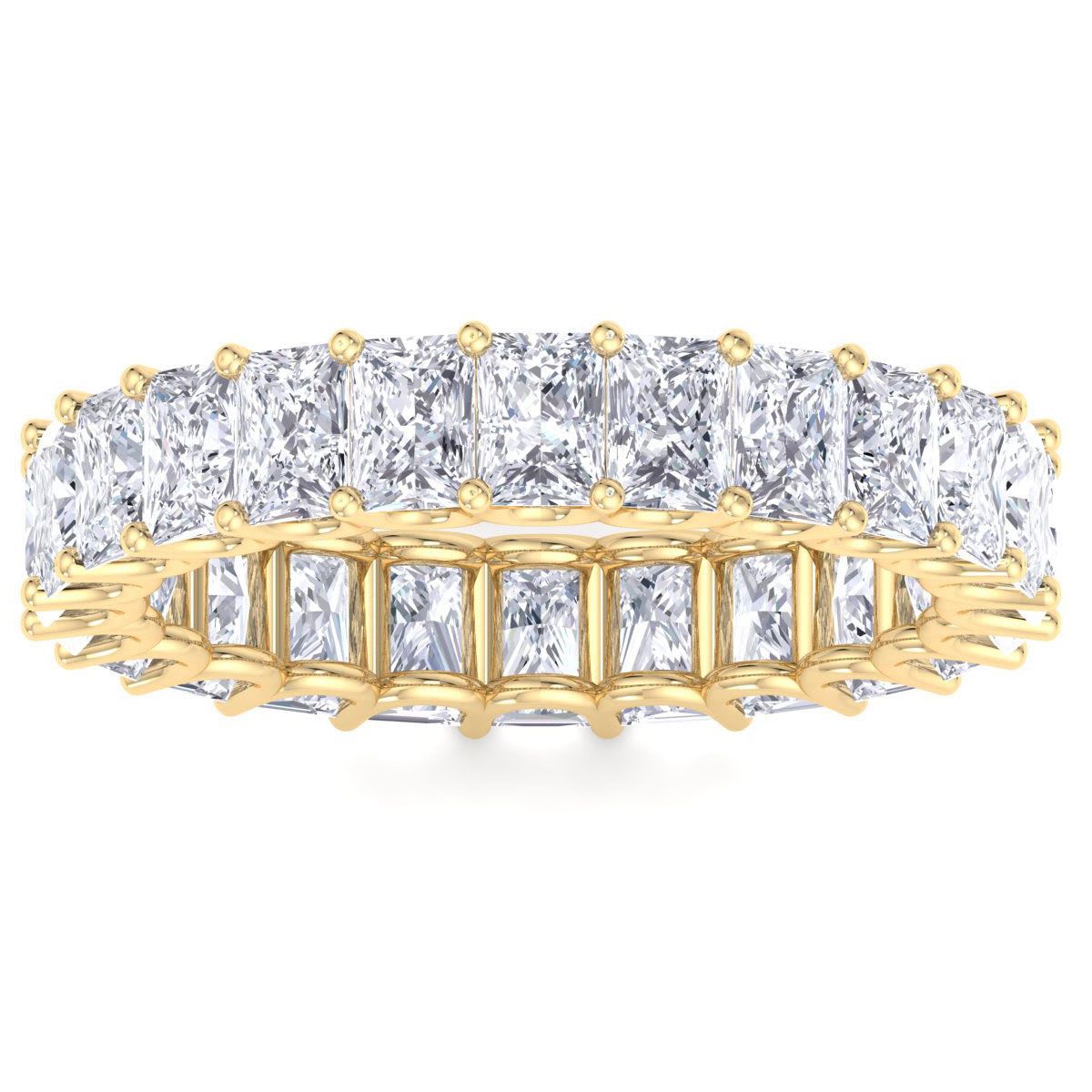 Lab Created 6 ct. t.w. Princess Cut Lab Grown Diamond Eternity Ring In 14 Karat Gold