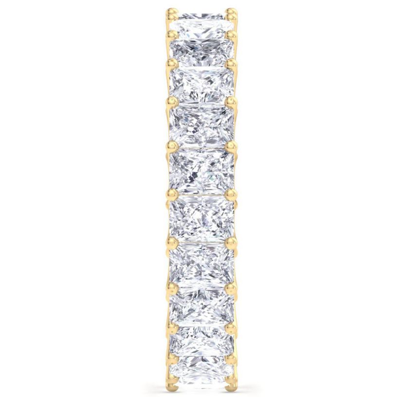 Lab Created 6 ct. t.w. Princess Cut Lab Grown Diamond Eternity Ring In 14 Karat Gold