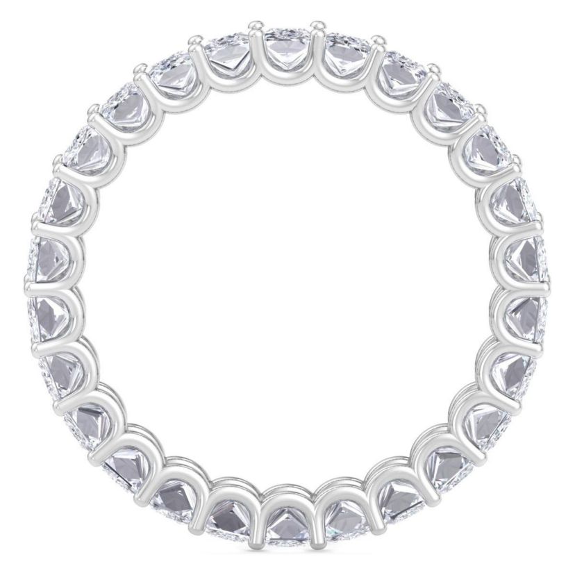 Lab Created 5 ct. t.w. Princess Cut Lab Grown Diamond Eternity Ring In 14 Karat Gold