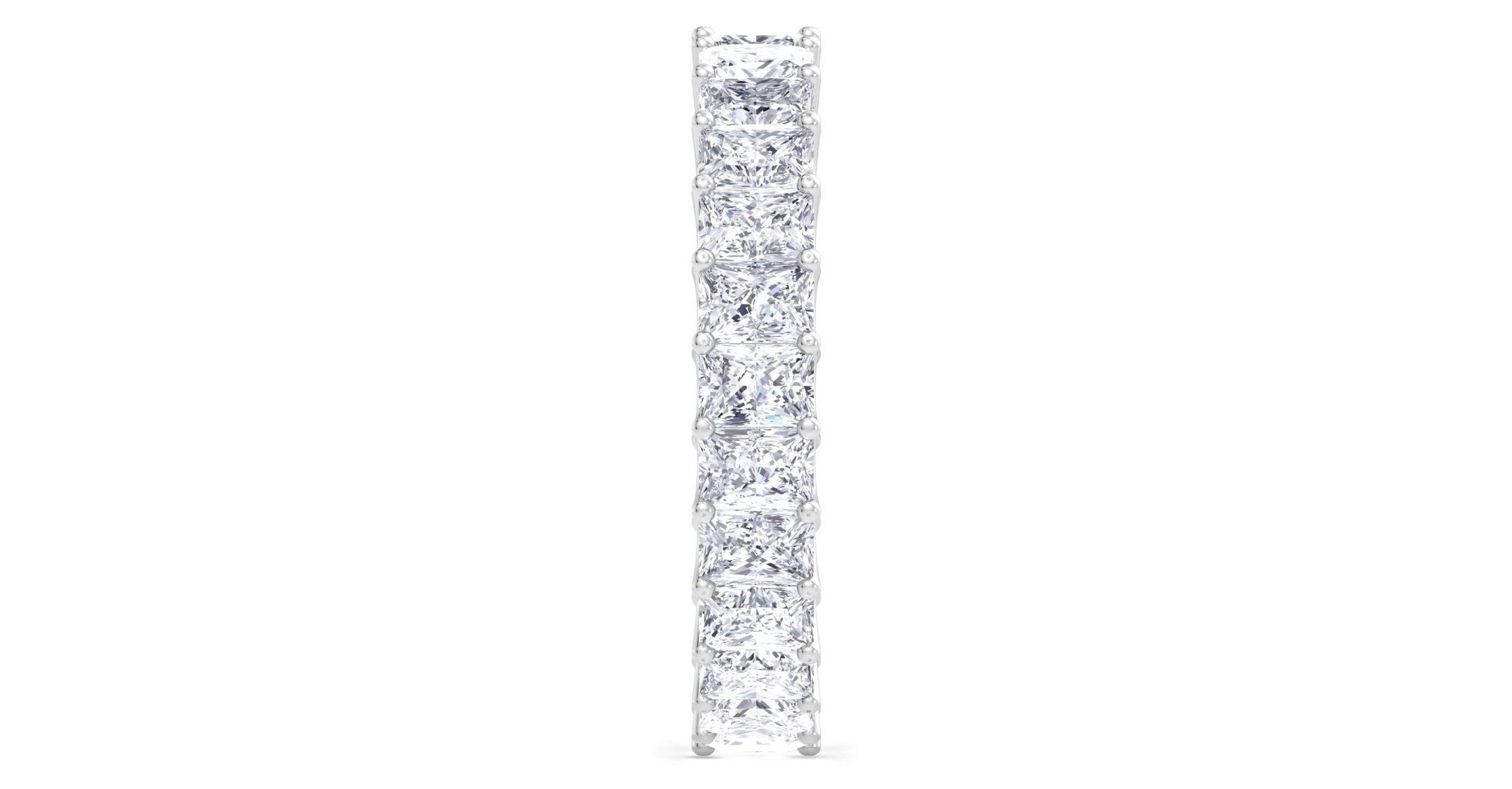 Lab Created 5 ct. t.w. Princess Cut Lab Grown Diamond Eternity Ring In 14 Karat Gold