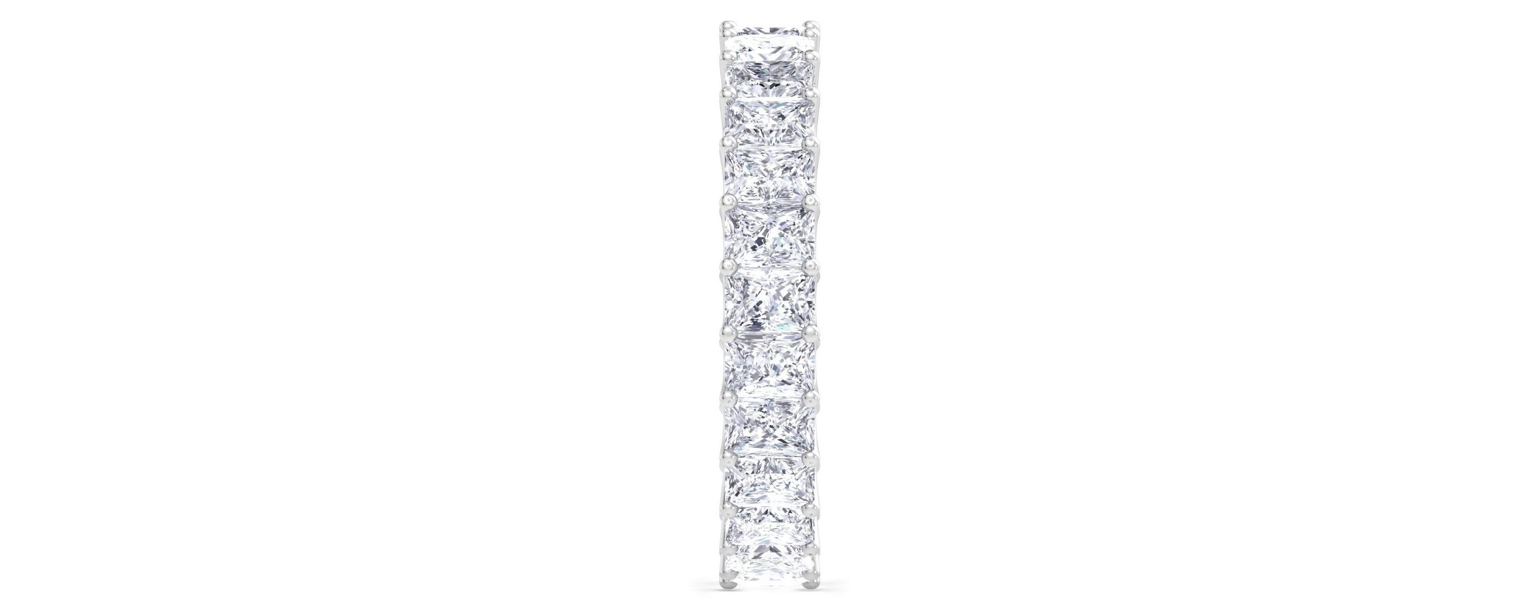 Lab Created 5 ct. t.w. Princess Cut Lab Grown Diamond Eternity Ring In 14 Karat Gold