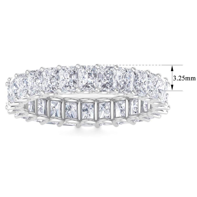 Lab Created 5 ct. t.w. Princess Cut Lab Grown Diamond Eternity Ring In 14 Karat Gold