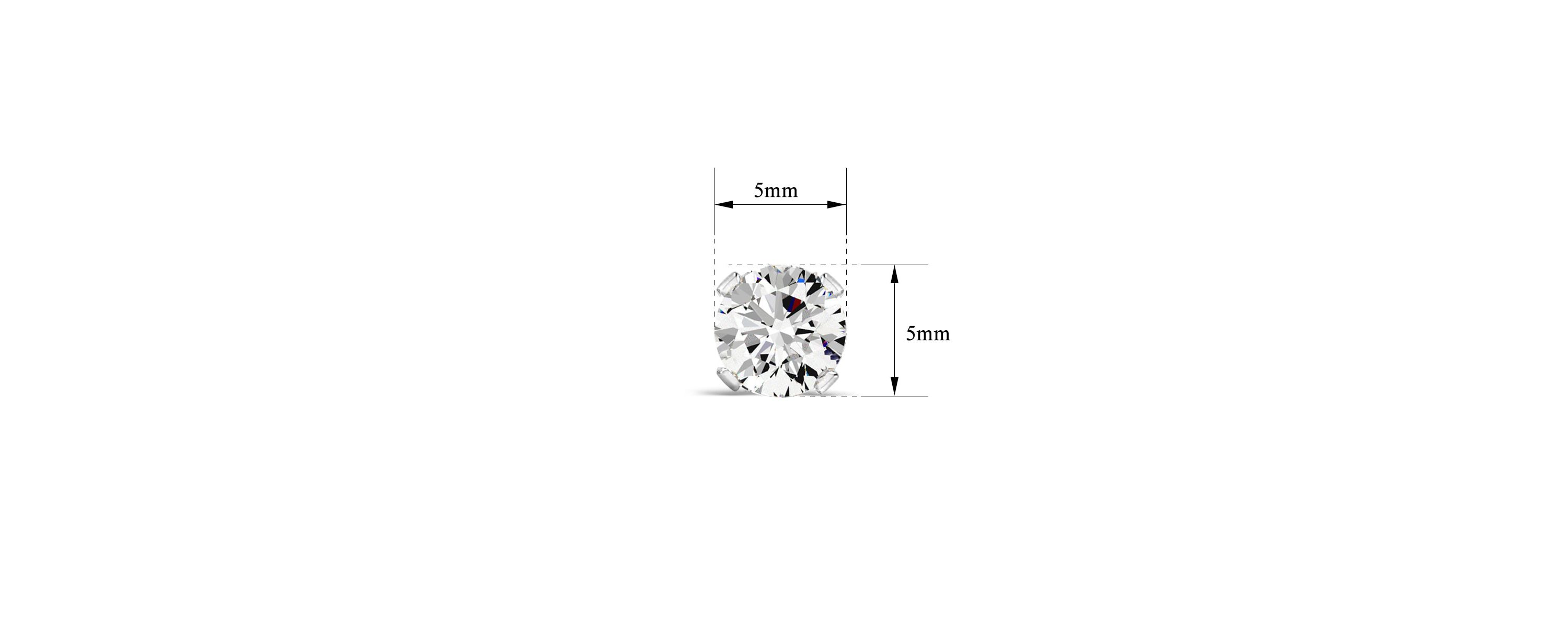 1 ct. t.w. Moissanite Screw Back Stud Earrings In 14K Gold