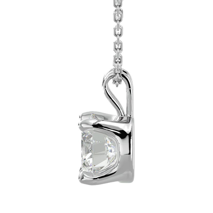 1 ct. t.w. Moissanite Necklace in Solid 14K Gold