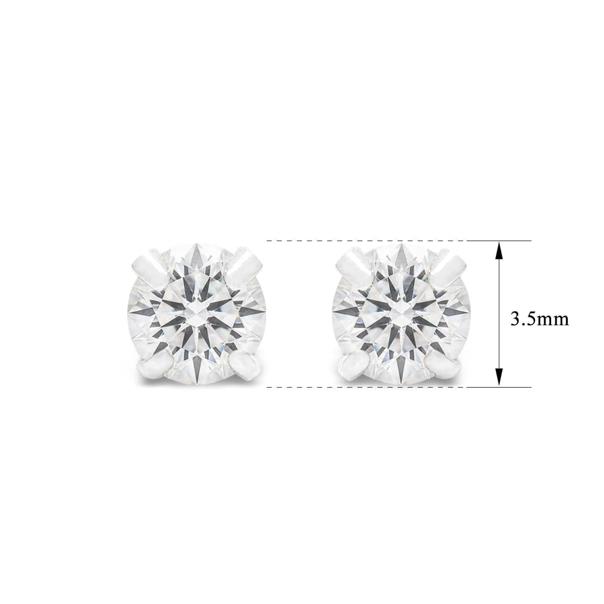 Lab Created 1/4 ct. t.w. Lab Grown Diamond Stud Earrings In 14k Gold