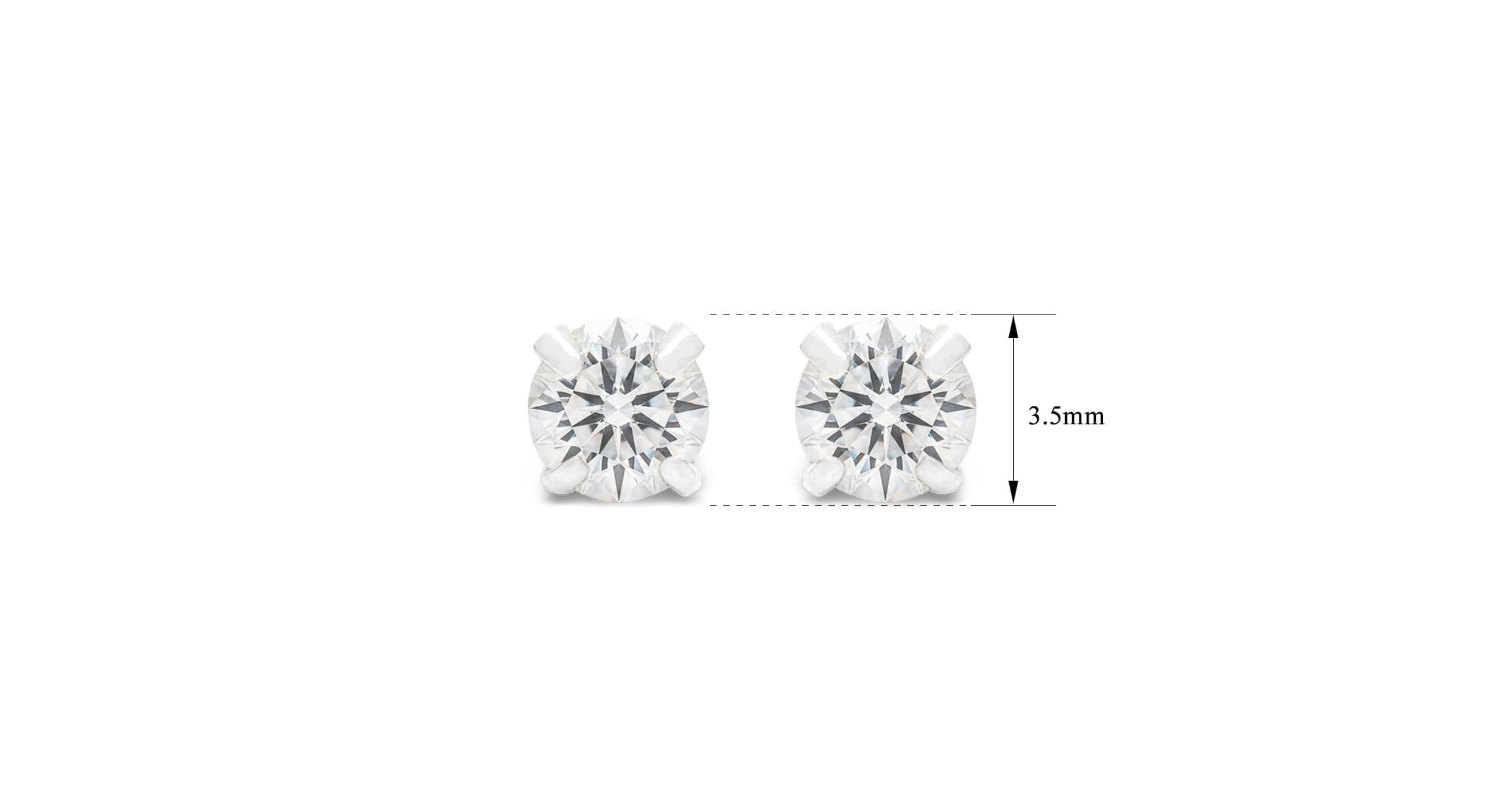 Lab Created 1/4 ct. t.w. Lab Grown Diamond Stud Earrings In 14k Gold