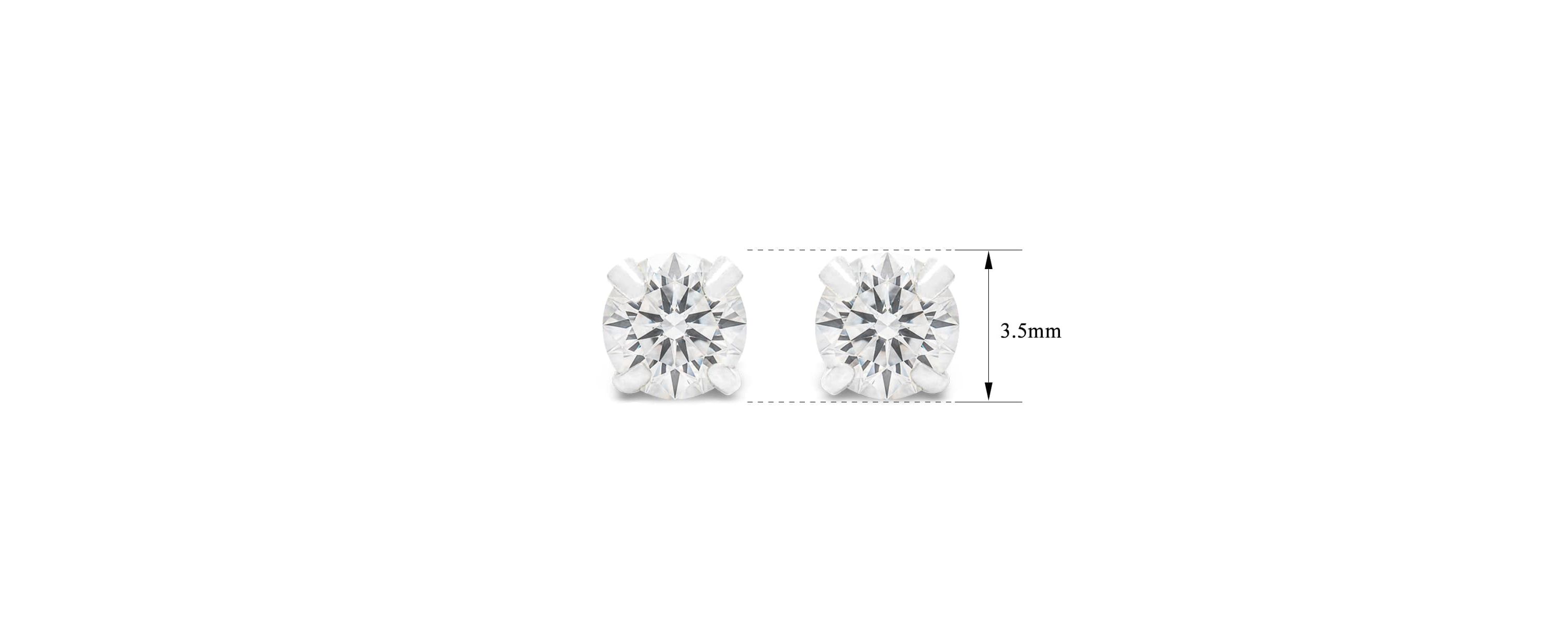Lab Created 1/4 ct. t.w. Lab Grown Diamond Stud Earrings In 14k Gold
