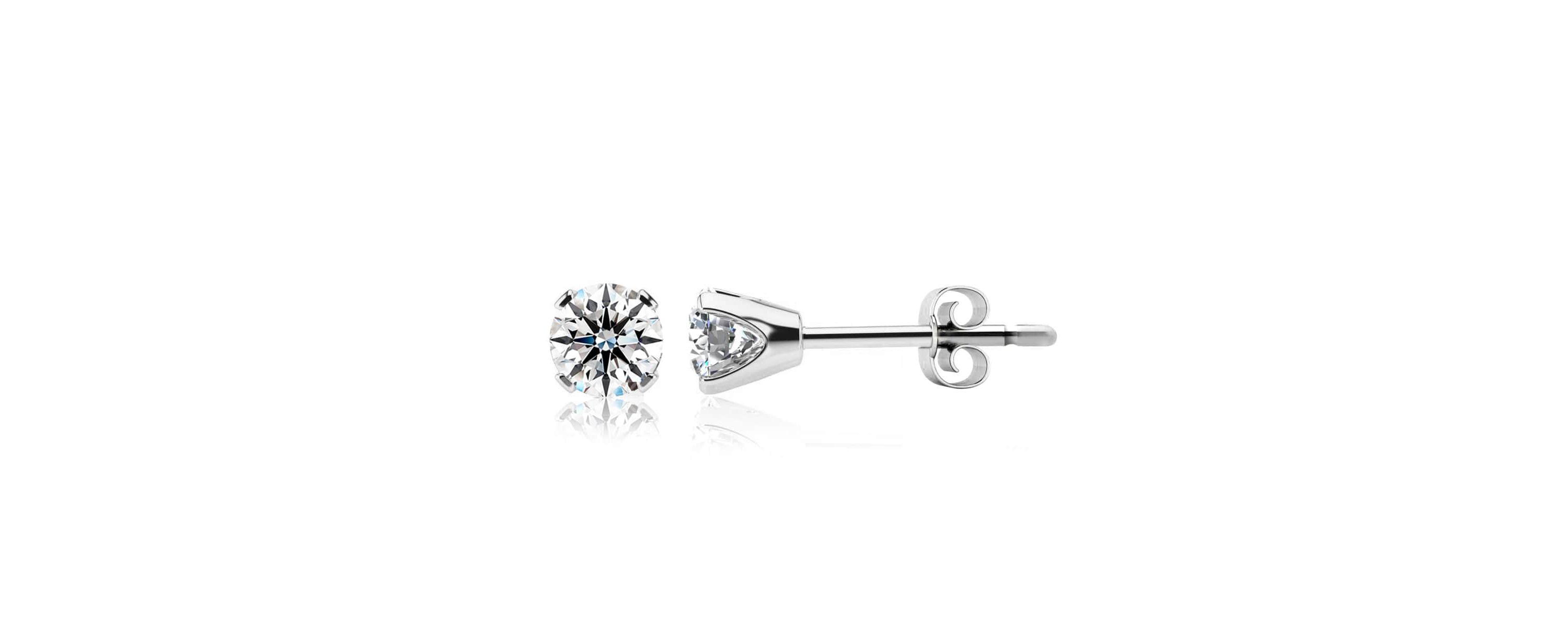 Lab Created 1 ct. t.w. Lab Grown Diamond Stud Earrings In 14k Gold
