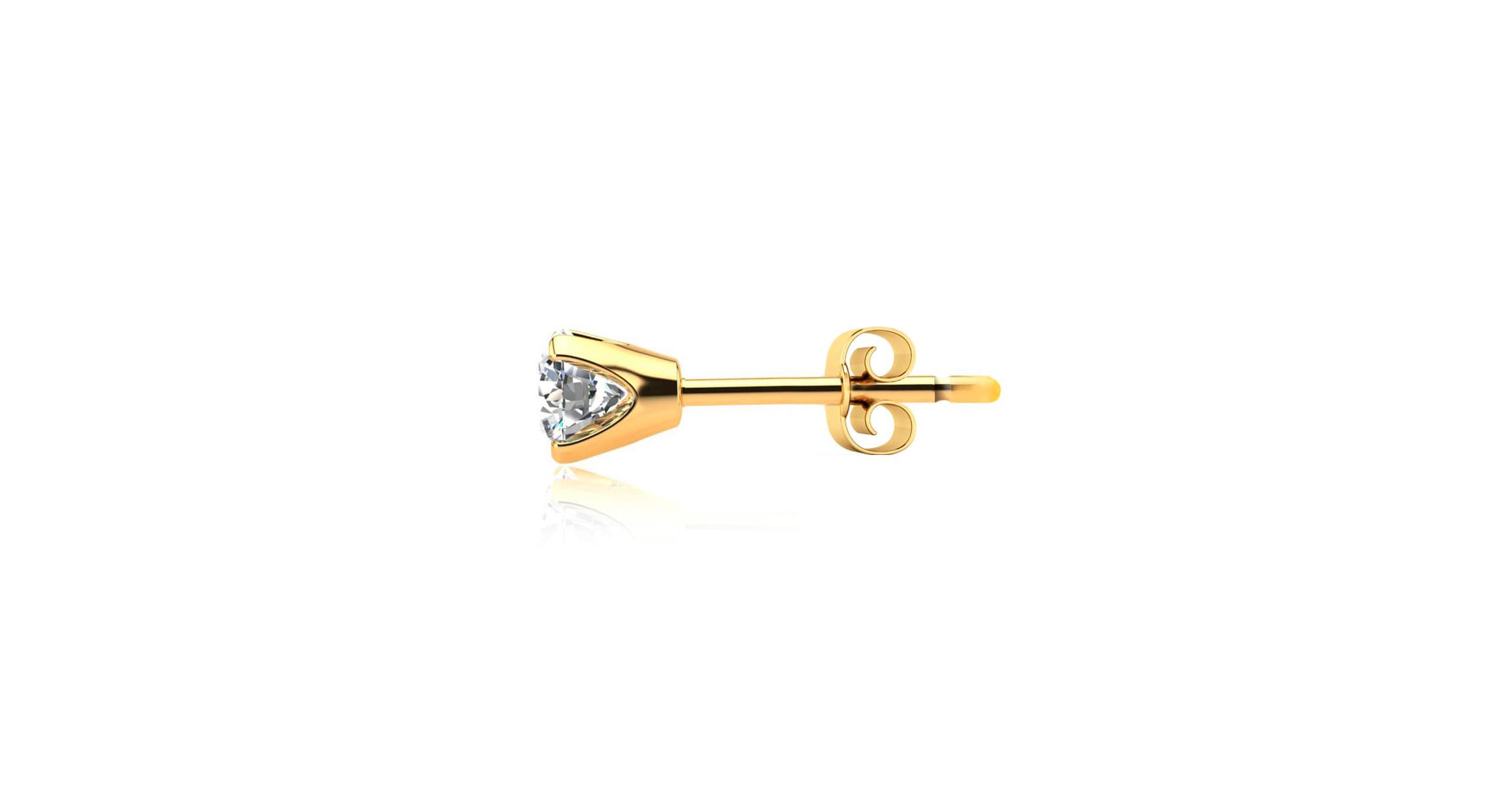 Lab Created 1 1/2 ct. t.w. Lab Grown Diamond Stud Earrings In 14k Gold