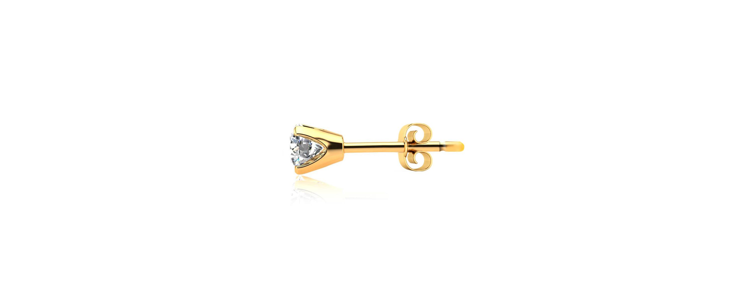 Lab Created 1 1/2 ct. t.w. Lab Grown Diamond Stud Earrings In 14k Gold