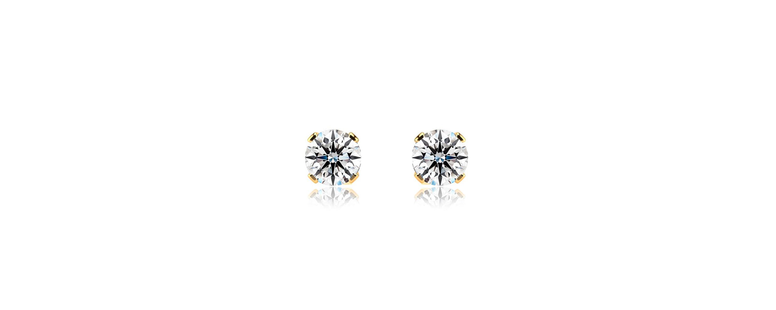 Lab Created 1 1/2 ct. t.w. Lab Grown Diamond Stud Earrings In 14k Gold