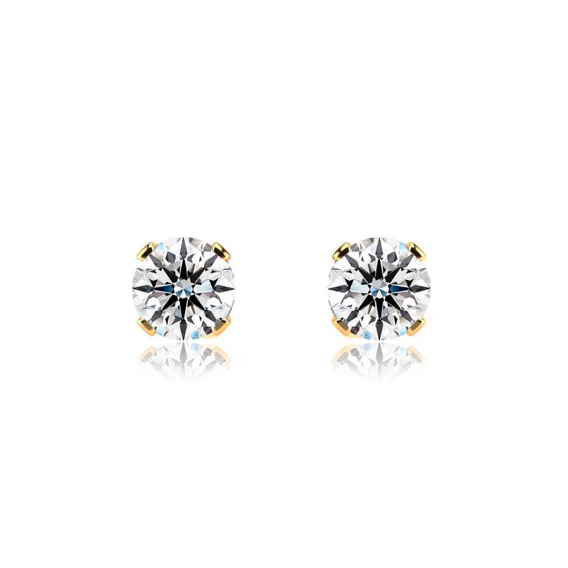 Lab Created 1 1/2 ct. t.w. Lab Grown Diamond Stud Earrings In 14k Gold