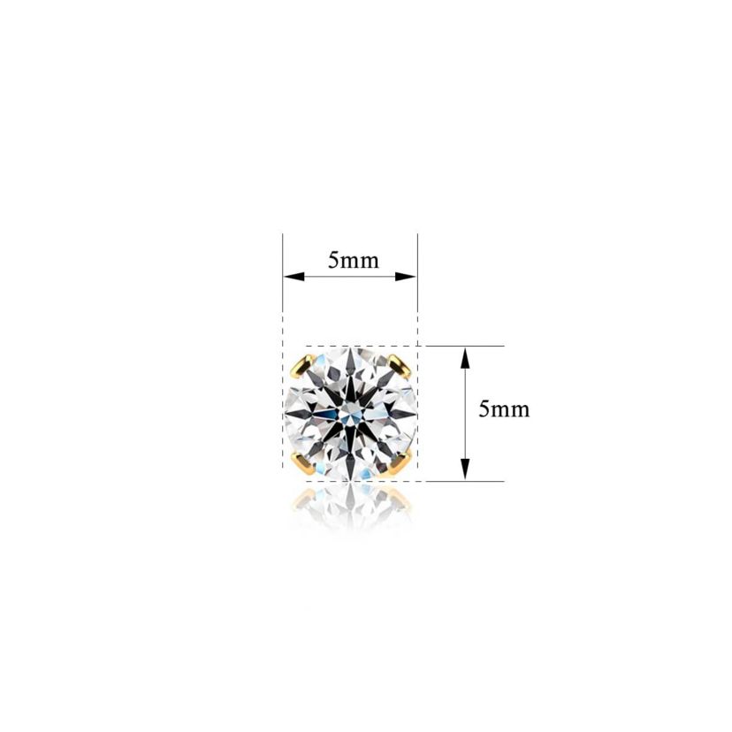 Lab Created 1 1/2 ct. t.w. Lab Grown Diamond Stud Earrings In 14k Gold