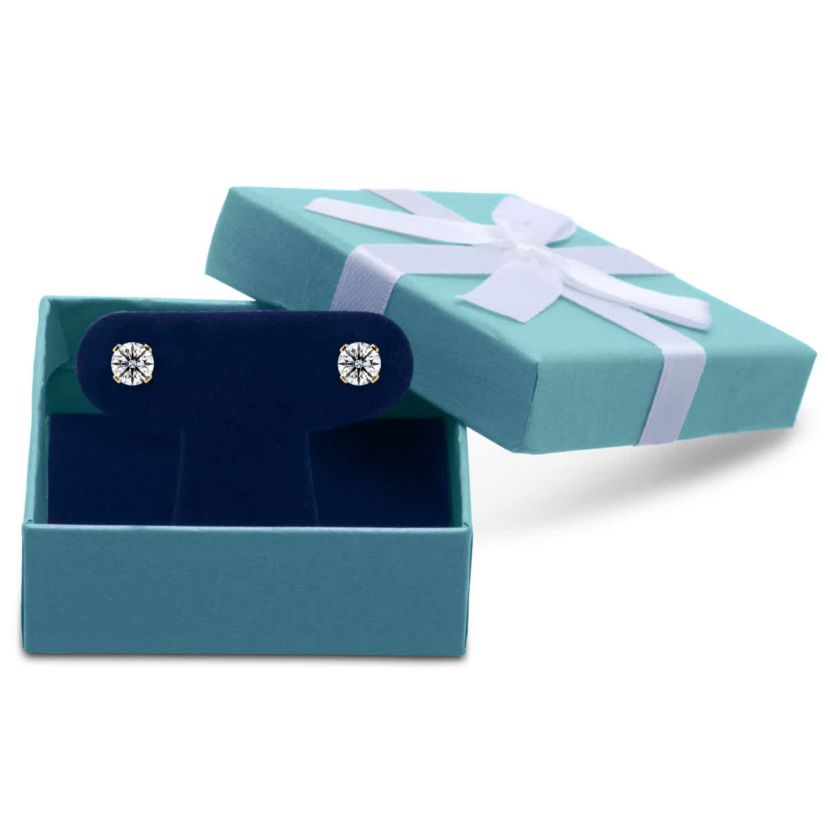 Lab Created 1 1/2 ct. t.w. Lab Grown Diamond Stud Earrings In 14k Gold