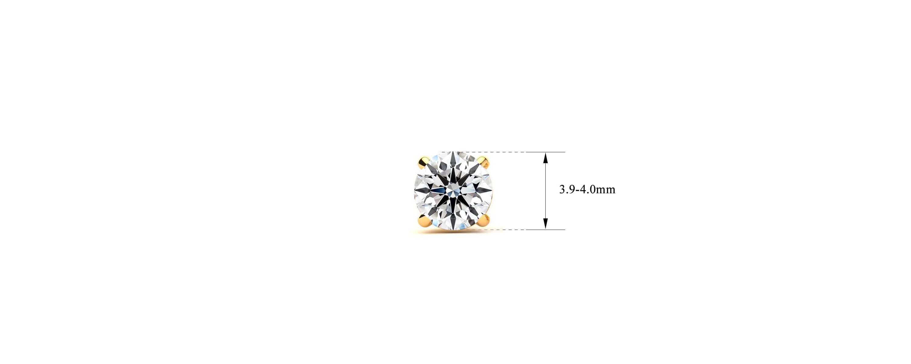 Lab Created 1/2 ct. t.w. Lab Grown Diamond Stud Earrings In 14k Gold