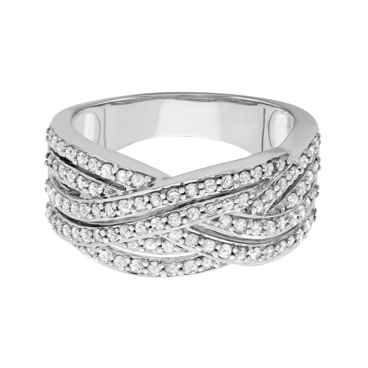 3/4 CTTW Diamond Cocktail Ring in 10KW