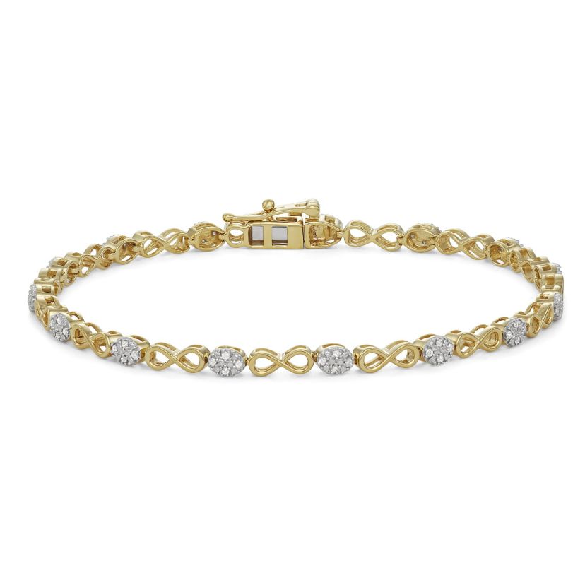 1/5 Cttw Bracelet in Sterling Silver