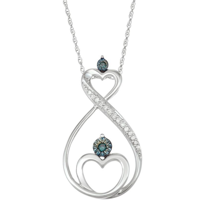 1/10 CTTW Mom Heart Pendant in 10KW