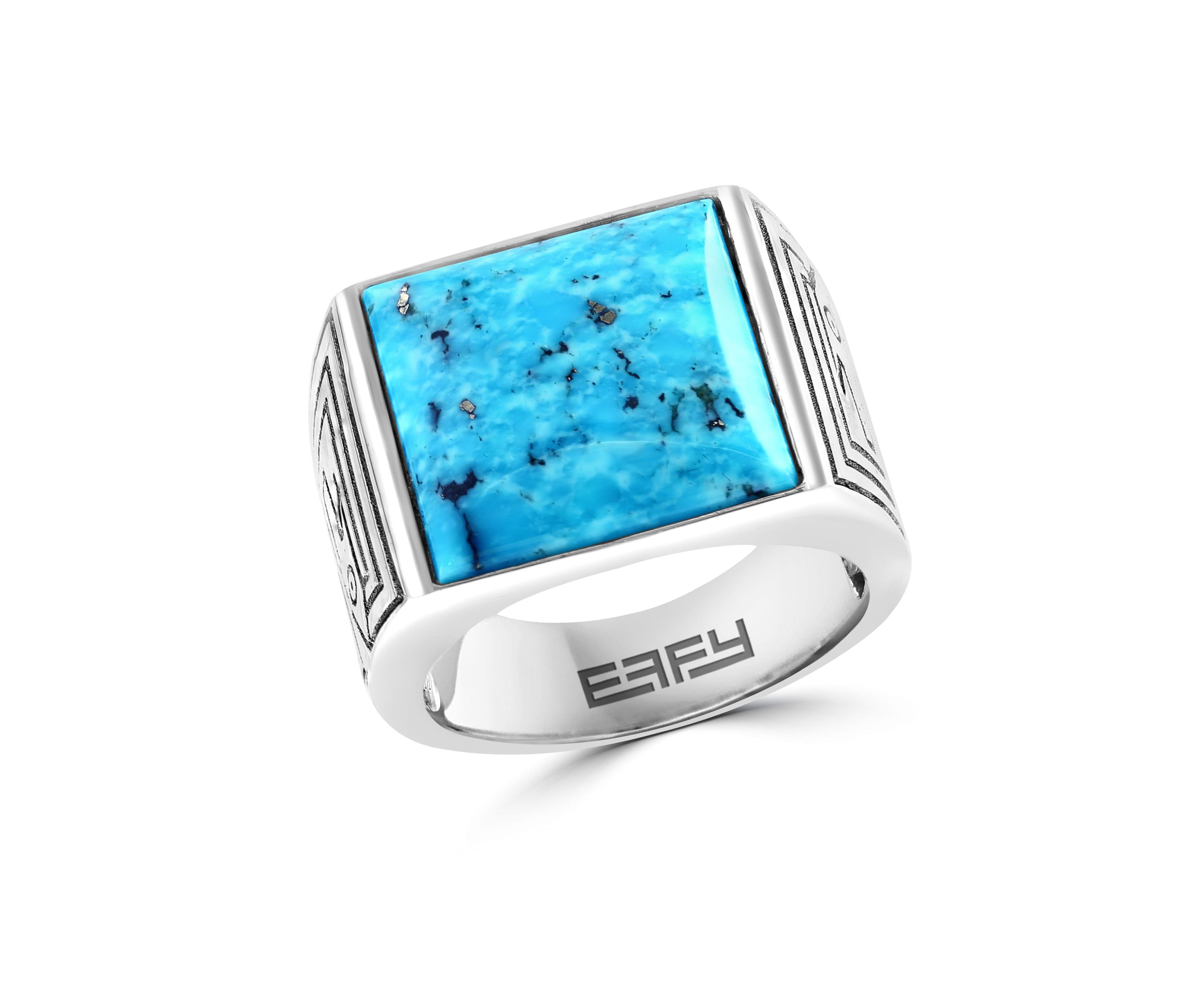 Turquoise Ring in Sterling Silver