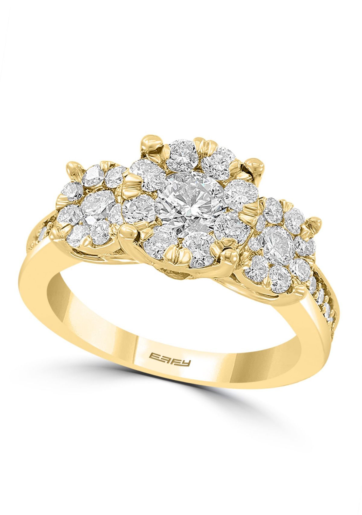Diamond Ring in 14K Yellow Gold