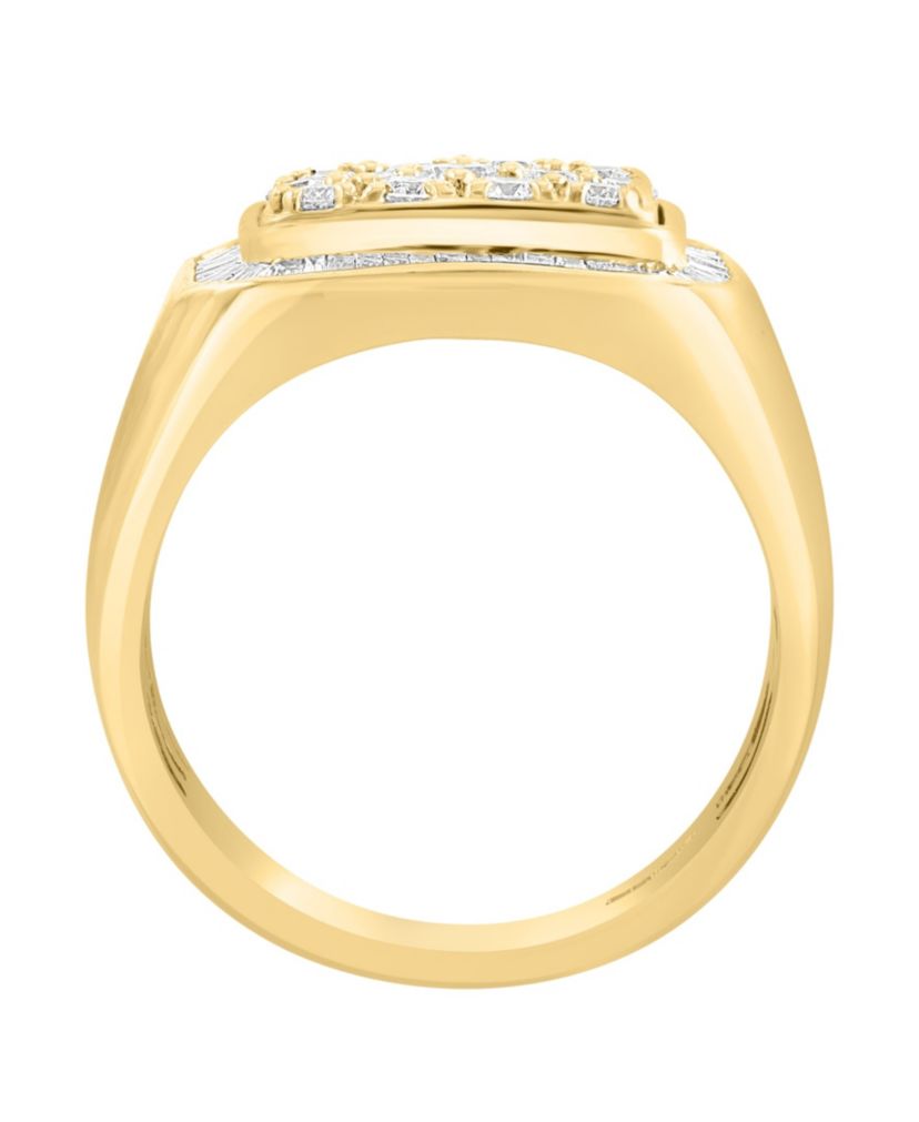 Diamond Ring In 10K Yellow Gold