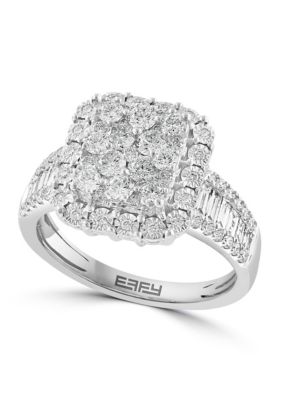 Effy Diamond Ring In 14K White Gold -  5400489WP0FL32DD3