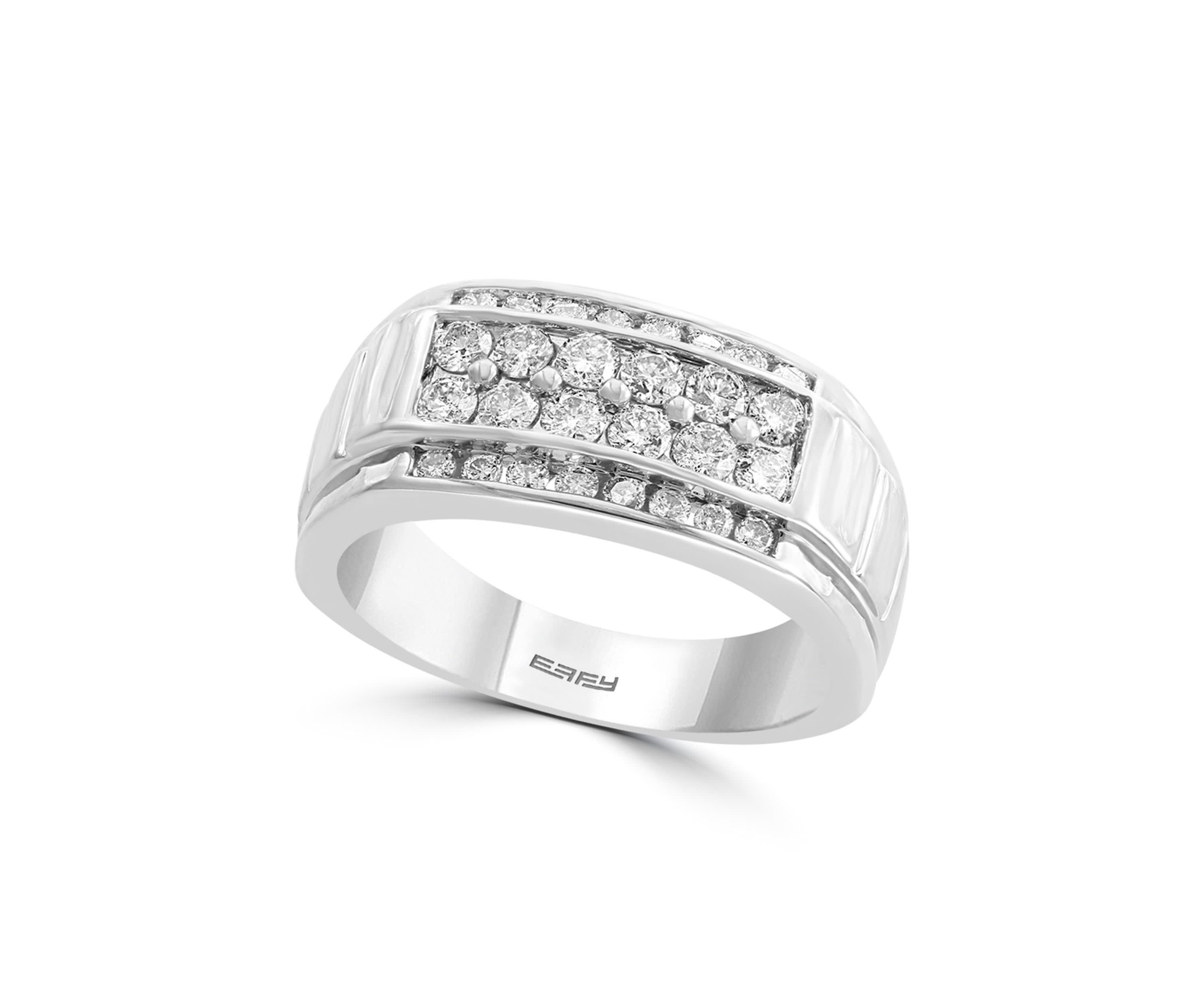 Diamond Ring in 14K White Gold