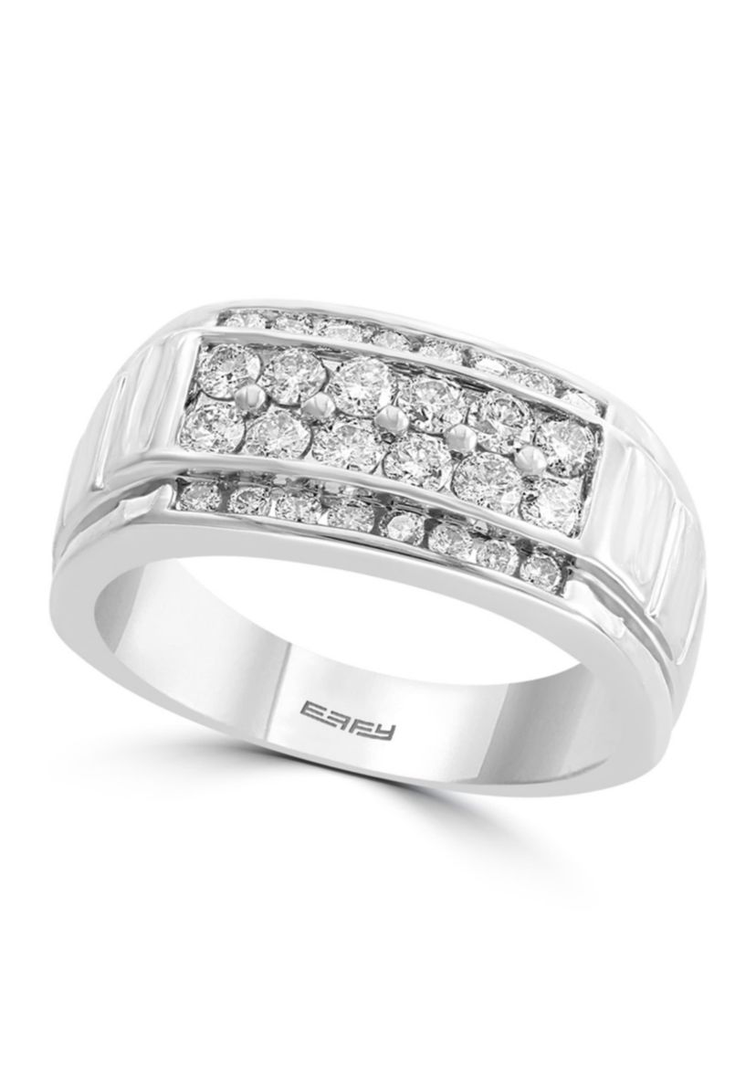 Diamond Ring in 14K White Gold
