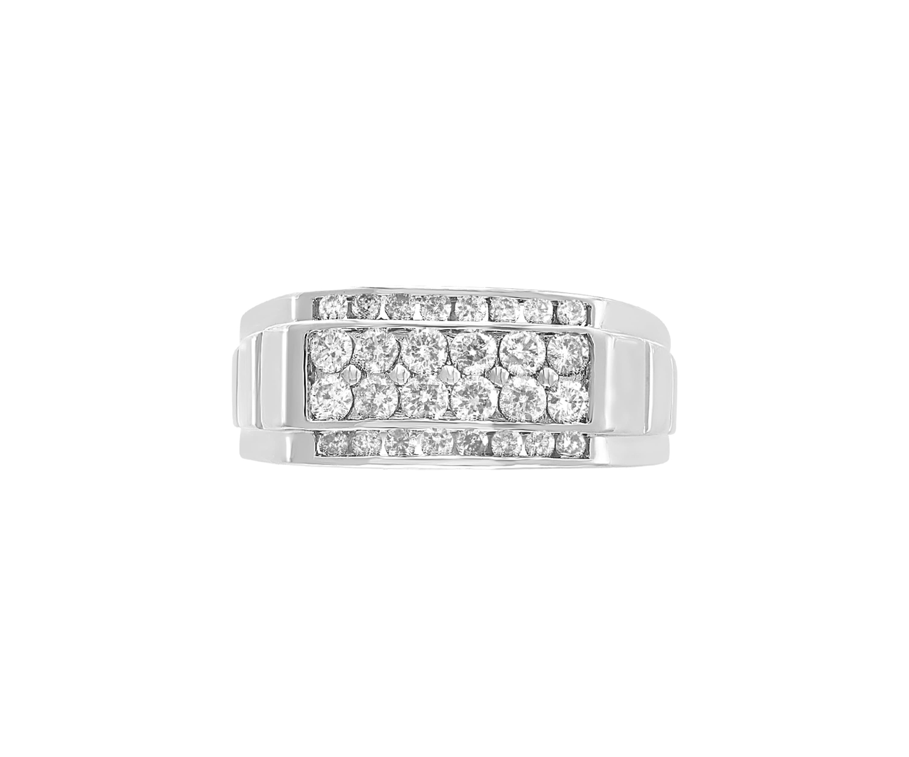 Diamond Ring in 14K White Gold