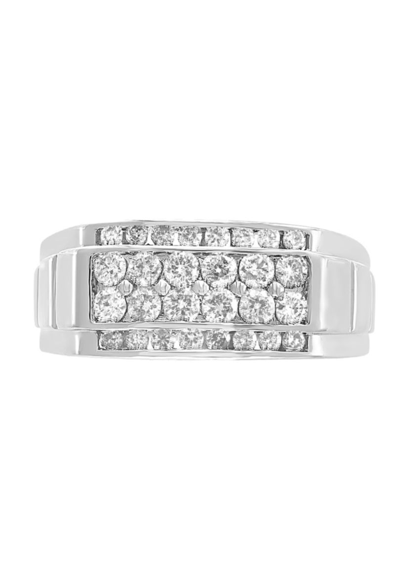 Diamond Ring in 14K White Gold
