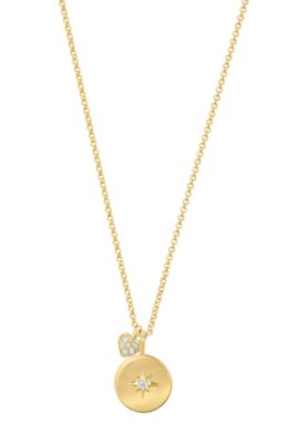 Effy Diamond Pendant in 14K Yellow Gold