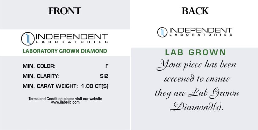 Lab Created 1 Ctw LAB GROWN DIAMOND Stud Earrings Set in 925 Sterling Silver