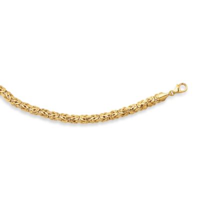 Kylie Harper 14k Gold Vintage 6mm Byzantine Bracelet