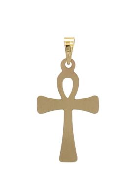 14K Yellow Gold Ankh Cross