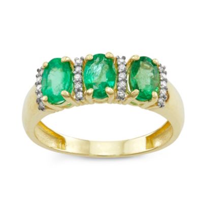 Giorgio di Vicenza 10K Gold Ruby And Diamond Ring, 6