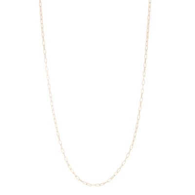 Jordan Blue NYC Gold-Filled 2.5mm Paper Clip Necklace, Yellow, 18 in