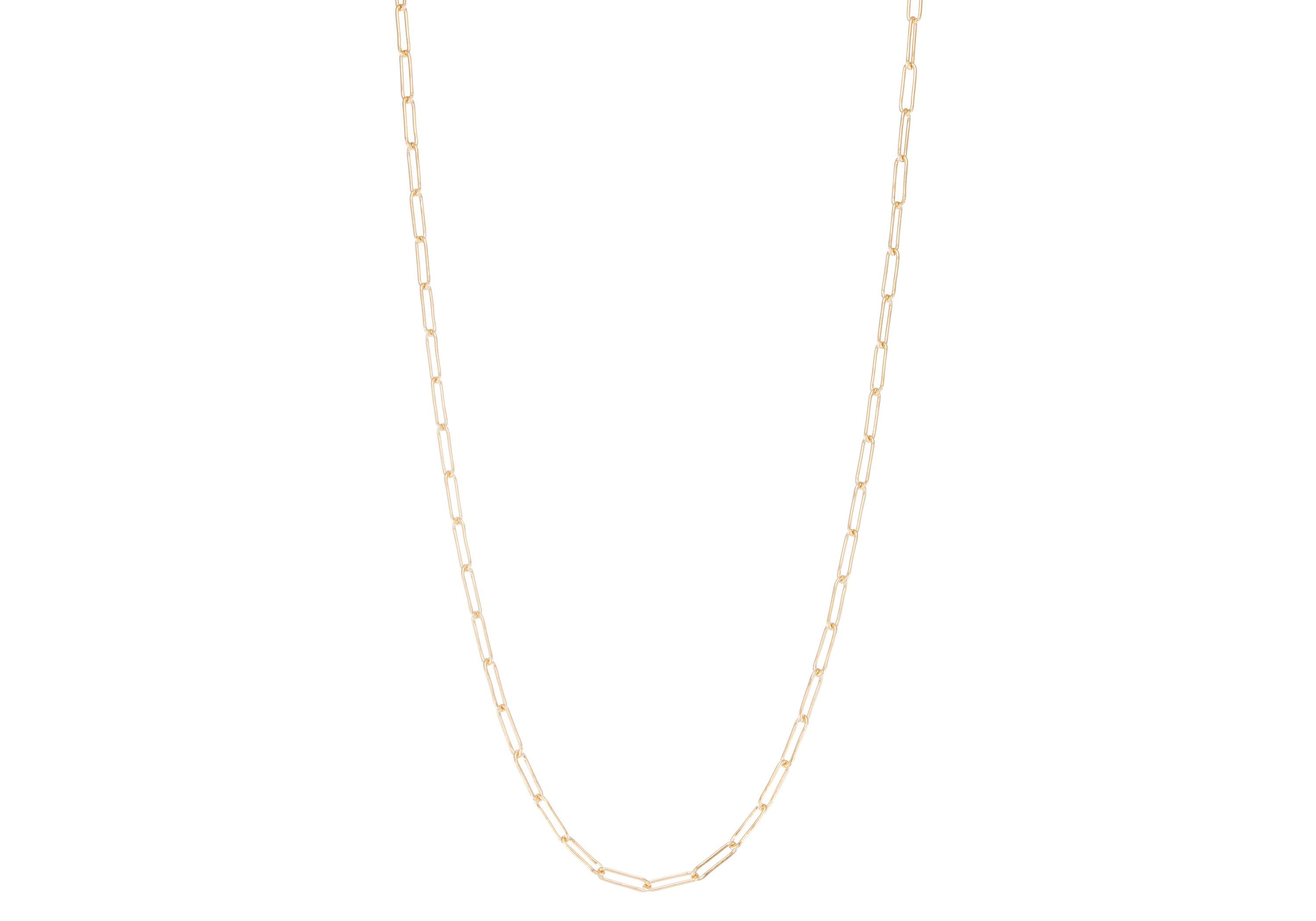 Gold-Filled 4.1mm Paper Clip Necklace