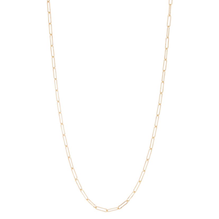 Gold-Filled 4.1mm Paper Clip Necklace
