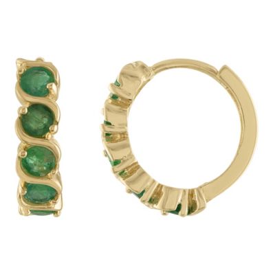Jordan Blue NYC 10K Gold London Blue Topaz Earrings